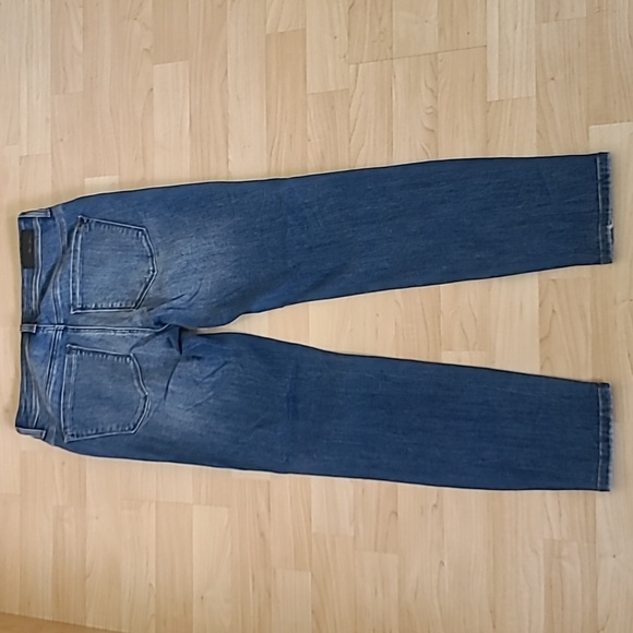 Mavi Women's Tess High Rise Super Skinny Crop Jeans In Dark Blue Size 27 - Picture 9 of 10